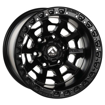 EMR-1261-05 10.0x15"-5x139.7 ET20 110 Matt Black Jant (4 Adet)
